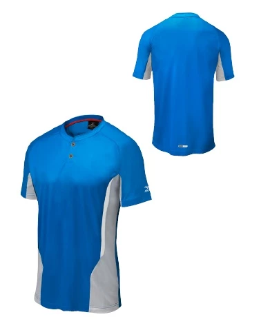 Mizuno Mens Elite 2 Button Baseball Jersey 1 Mizuno Mens Elite 2 Button Baseball Jersey