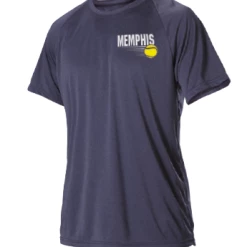 Alleson Youth Heather Short Sleeve Tech Tennis Jersey