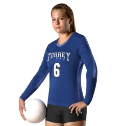 Badger Girls Dig Long Sleeve Volleyball Jersey