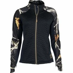 Rocky Womens Quilt Knit Camo Sleeves Jacket