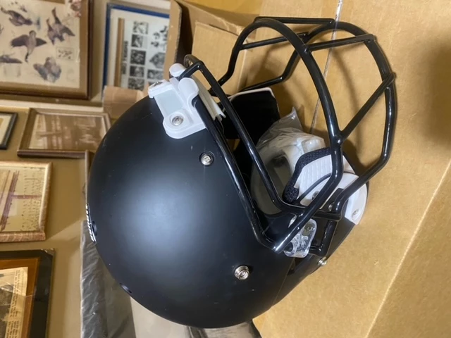 Schutt Air XP Pro Q10 VTD Matte Black Helmet Size Large With Black Q10-TROPO-SW Facemask 5 Schutt Air XP Pro Q10 VTD Matte Black Helmet Size Large With Black Q10-TROPO-SW Facemask - Image 5