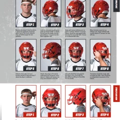 Schutt Youth Vengeance Z10 -Drake Shop Schutt football Helmet fitting guide