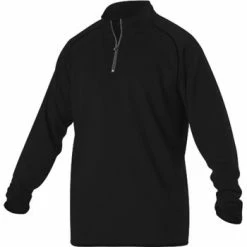 Alleson Youth GameDay Heather Tennis Quarter Zip