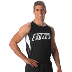 Badger Mens Loose Fit Track Tank