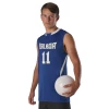 Badger Youth Cut Block Sleeveless Volleyball Jersey